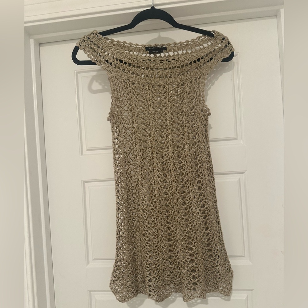 *BCBGMaxazaria knit cover up dress